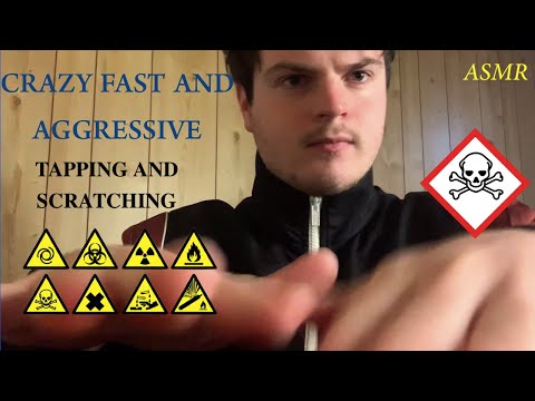 ASMR | Crazy Fast & Aggressive WOOD Tapping and Scratching (lofi) [No Talking]