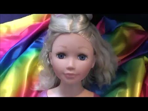 #ASMR Doll Head Make Up - Sooooooo Tingly and Cute!!