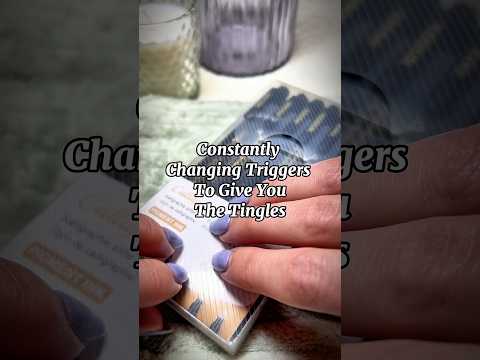 Constantly changing scratching triggers to give you the tingles 🤞✨ #asmr #scratchingasmr #tingles