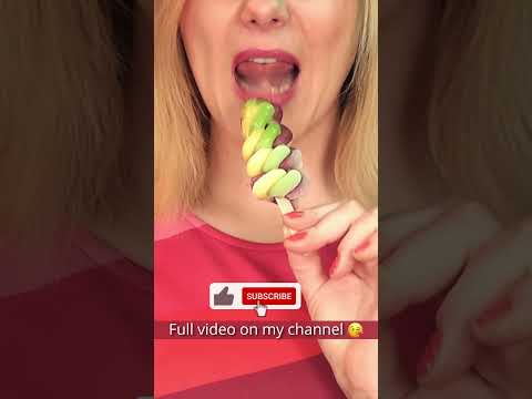 ASMR Popsicle - Twister ice pop 😁