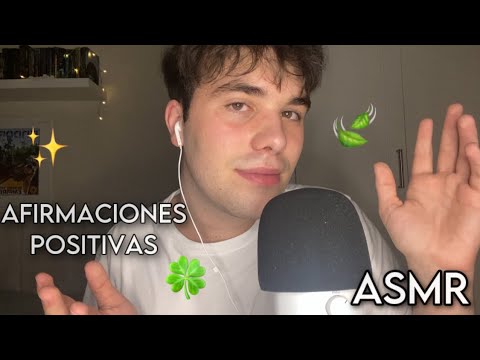 ASMR AFIRMACIONES POSITIVAS para DORMIR y SENTIRTE BIEN