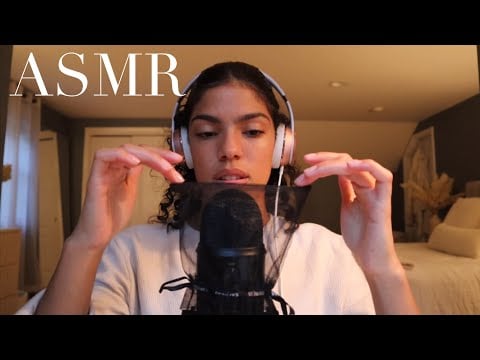 ASMR non common triggers to help you fall asleep ￼quick!