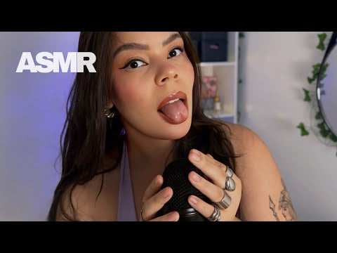 ASMR 2 HORAS SONS DE BOCA, Cliques de Língua, Estalos… (Sem Palavras)