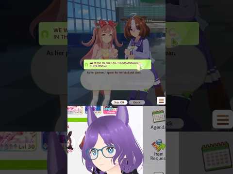 She's got horses in different racecourses #vtuber #umamusume