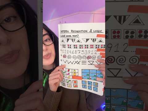 how good are you at recognizing patterns? ✨#asmr #challenge  #triggersforsleep #sleep