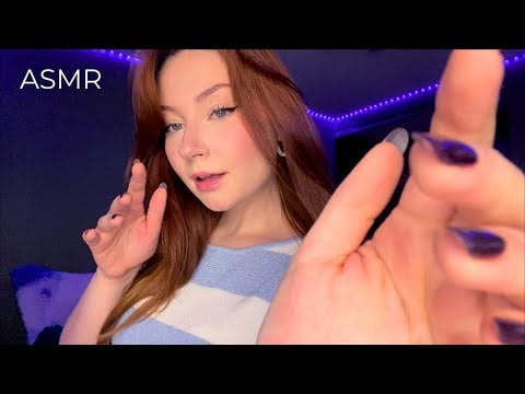 ASMR Fast Energy Plucking - Mouth Sounds and Visuals