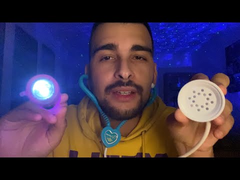 [ASMR] Roleplays Médicaux (Examen des yeux, des oreilles, dentiste, test des 5 sens)
