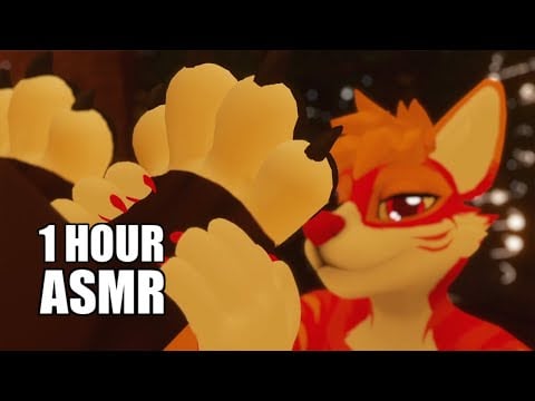 [Furry ASMR] Tippy Tapping and Scratching Your Paws 🐾 (Personal Attention) [1 Hour]