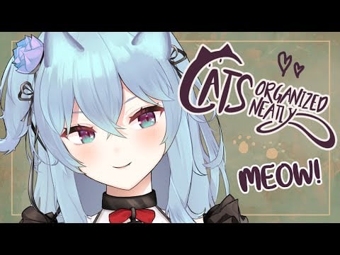 【Cats Organized Neatly】Are these cats or fluffy guumies?