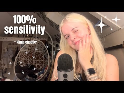 asmr | very sensitive mouth & hand sounds !! *chaotic*