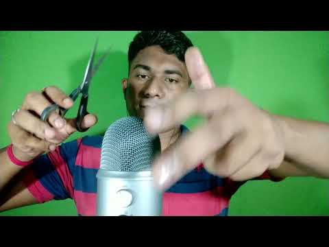 ASMR Haircut Scissors Spray Bottle No Talking || ASMR Haircut Scissors Only No Talking   BAPPA ASMR