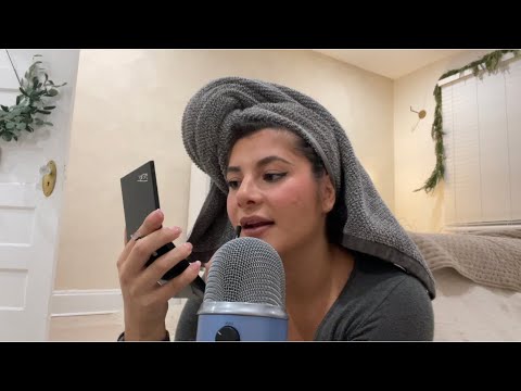 ASMR Close-Up Blue Yeti Whispered GRWM