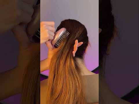 Asmr hair #asmr #relaxing #satisfying #sleep #relax #tingles #asmrvideos #hairbrushingasmr #peace