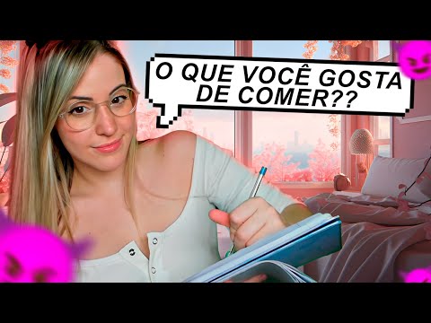 ASMR - PERGUNTAS PESSOAIS E ÍNTIMAS!!