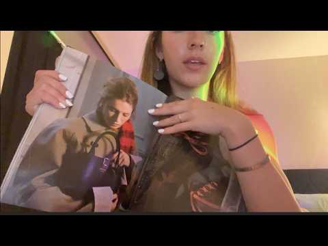 asmr whispered fall fashion magazine look through 👜🤎