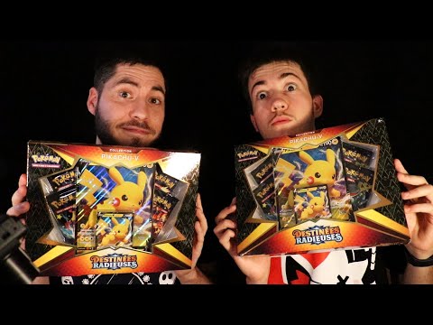 ASMR Battle ouverture Pokemon Destinées radieuses avec l'abonné