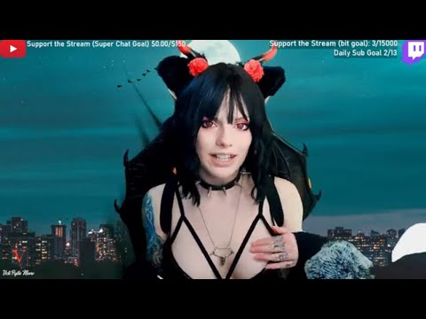 Neko-Chan Sylk LIVE STREAM CLIP COMP: Playing DDLC