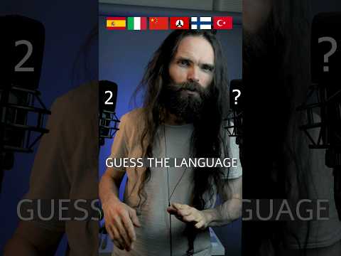 ASMR Can you guess the language?