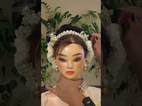 New video! #bridal #hairstyle #hairstyleideas #hairstyling #hair #hairandmakeup #asmr #fyp