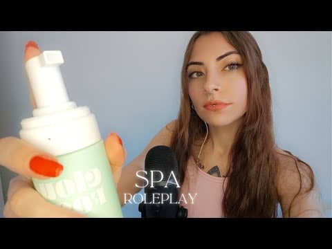 ASMR FRANCAIS | ROLEPLAY SPA | SOIN DU VISAGE | MASSAGE DES MAINS