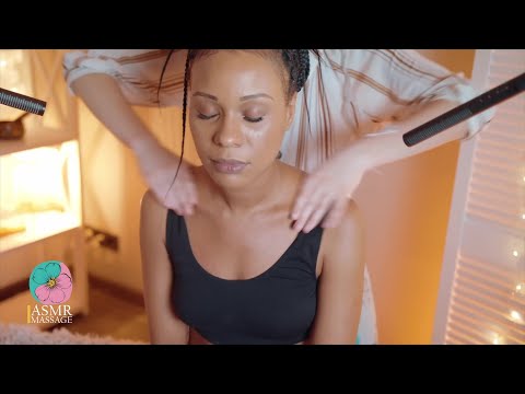 Serenity-Inducing ASMR Massage with Tools