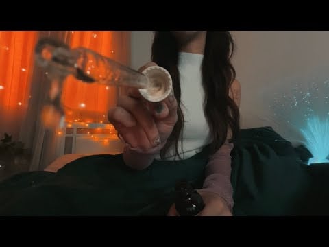 ASMR Fast and Aggressive Face Massage (hand sounds, glove sounds, massage tools, close-up, talk🚫)