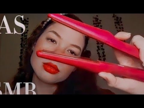 ASMR: FAZENDO CHAPINHA NO SEU CABELO + PENTEANDO DELICADAMENTE ATÉ QUE DURMA 😴💆