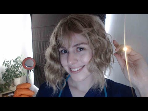 ASMR SMOOTH TINGLE NEUROLOGICAL EXAMINATION ROLE PLAY