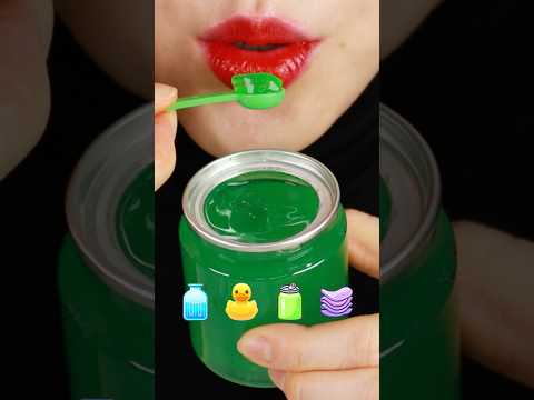 ASMR Jelly and Taro chips 🥔