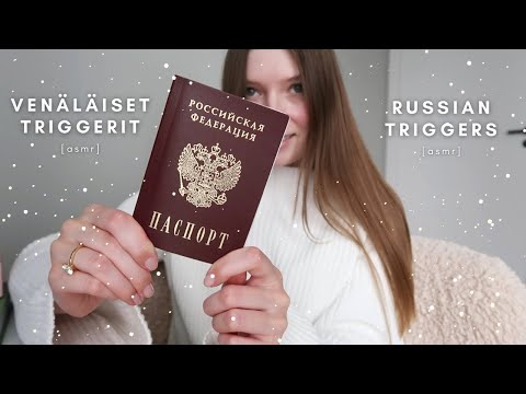 ASMR suomi | Venäläiset triggerit 🪆 Russian triggers