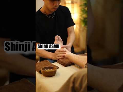 【ASMR】The Foot Massage Will Melt Your Stress  | Shorts