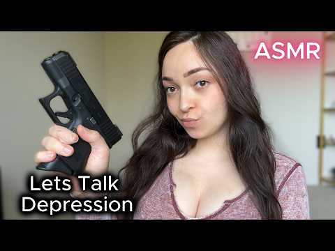 ASMR Talking About Depression and Anxiety With My Glock 26