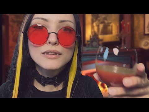 АСМР с Вампиром у камина🍷Треск Дров🔥Звуки Огня👄Шепот