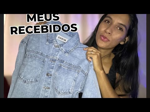 ASMR TUDO QUE RECEBI DA @SHEINOFFICIAL 