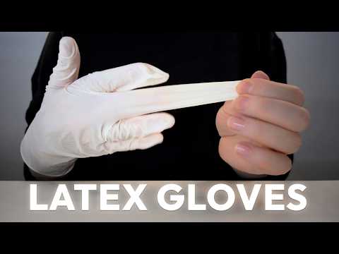 ASMR - White Latex Gloves | Tingly Sounds for Relaxation & Sleep [No Talking]