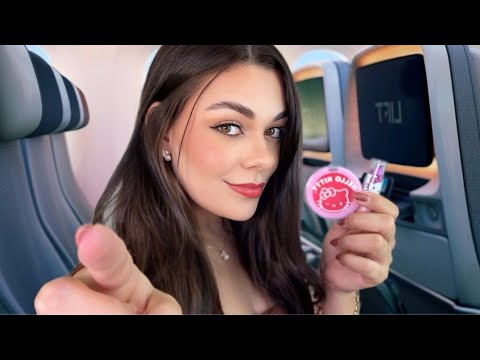 A Menina Obcecada Sentou Do Seu Lado No Avião ✈️ 😳 (ASMR)