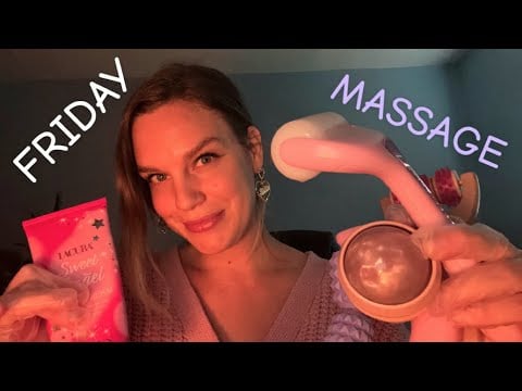 [ASMR] Fast & Aggressive Lotion Massage With Gloves And Rollers + Loads Of Karate Chops