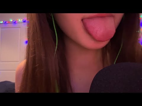 ASMR Tingly Lens Licking 👅💦