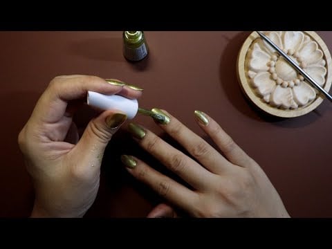 ASMR/Não intencional Pintando as Unhas ✨️