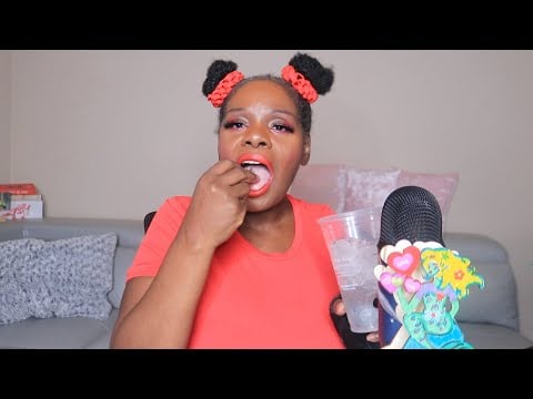 REFRESHING ICE ASMR EATING SOUNDS