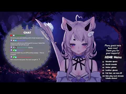 [ASMR Stream] Cozy triggers and kissu to relax you!~