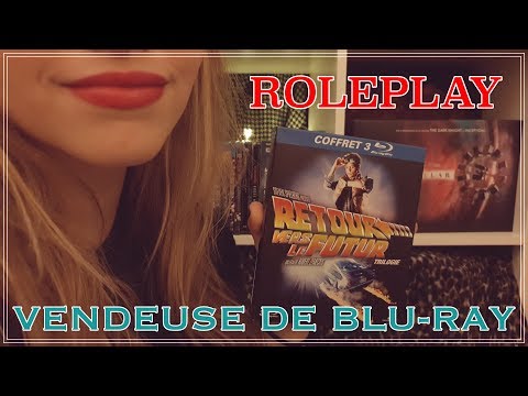 ASMR FRANÇAIS🌸 Roleplay Vendeuse de Blu-ray 🎬