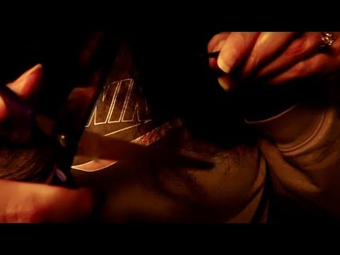 ASMR | Plucking, Tweezing, Snipping, Brushing Away Anxiety & Stress (some white noise and no mic)