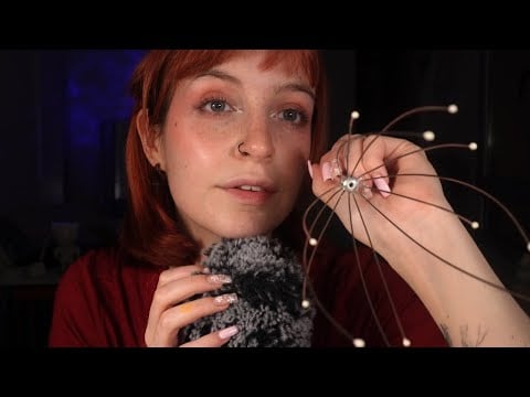 ASMR Masaje Craneal Muy Relajante | Atención Personalizada Español