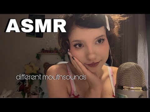 𑣲ASMR || different mouthsounds 👄
