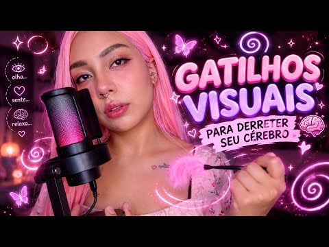 [DOIS ROLEPLAYS EM UM] GATILHOS VISUAIS PARA DERRETER SEU CÉREBRO, VISUAL TRIGGERS #ASMR 