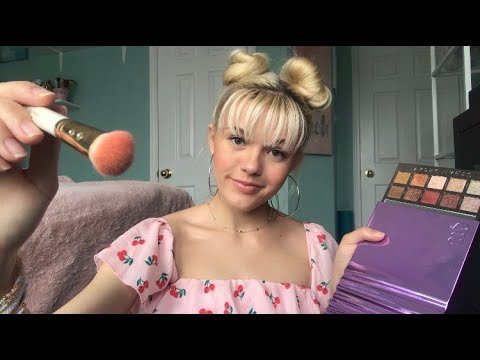 ASMR Prom Series pt.2 ♡ Doing Your Makeup