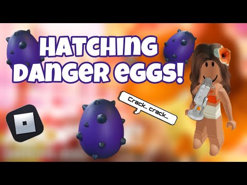 HATCHING DANGER EGGS IN ADOPT ME!! ~ no talking mouth sounds✨🤍