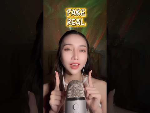 Asmr fake or real #asmrshorts #relax #relxing #asmrshortsvideo #asmrsounds #asmrsounds #asmrvideo