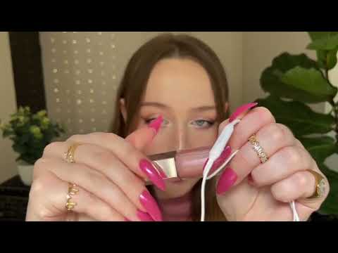 *one minute asmr* mouth sounds & mic nibbling